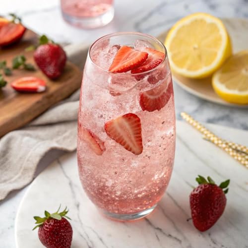 image for Sparkling Ice, Strawberry Lemonade Sparkling Water, Zero Sugar Flavore