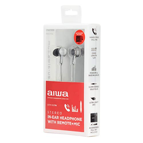 Aiwa ESTM-100TN in-ear hoofdtelefoon met microfoon - Image 7