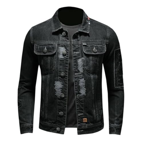 Veste en denim pour homme idéale pour vos sorties urbaines et week-ends