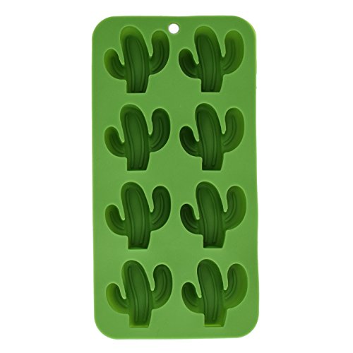 Molde de silicona Fewo para cubitos de hielo cactus miniatura 5