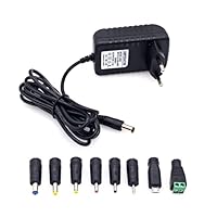 JZK AC Adapter Netzteil AC 100-240 V auf DC 6 V 500 mA 1000 mA (1 A) 1500 mA 2000 mA (2 A) für Blutdruckmessgerät, Türklingelalarm, Seifenspender, AM/FM, Mülleimer, Ladegerät, Rasierer