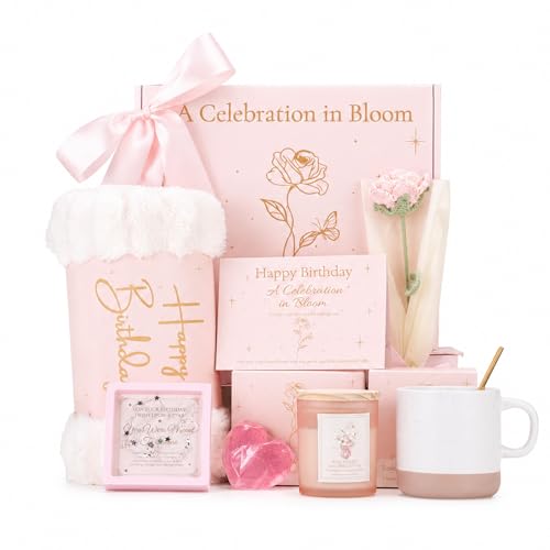 Panier cadeau d'anniversaire pour femme unique et complet à offrir à sa meilleure amie ou sœur