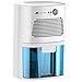 TOUCHXEL Electric Dehumidifier Dehumidifiers for Home 1080 Cubic Feet Portable Dehumidifier for Musty Smell Damp Moisture Air in Small Spaces Like Closet Laundry Room Bathroom Computer Room Office RVs