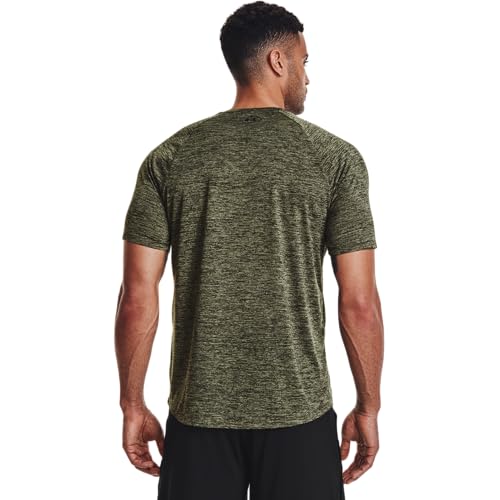 Under Armour Ua Tech 2.0 Ss Tee, Camiseta Hombre, Marine Od Green, L