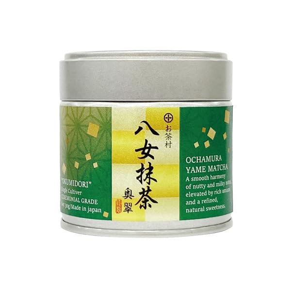 Amazon | 八女 抹茶 30g缶 日本茶鑑定士監修 粉末 パウダー matcha