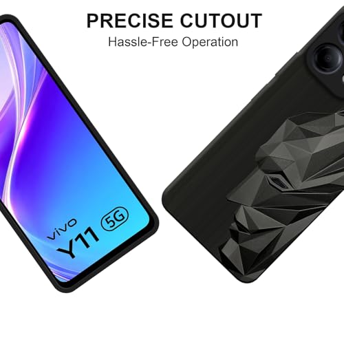 Image of VIDO Exclusive Soft Back Case Cover for Vivo Y21 5G / Vivo Y11 5G (Shock Proof |360 Degree Complete Protection)