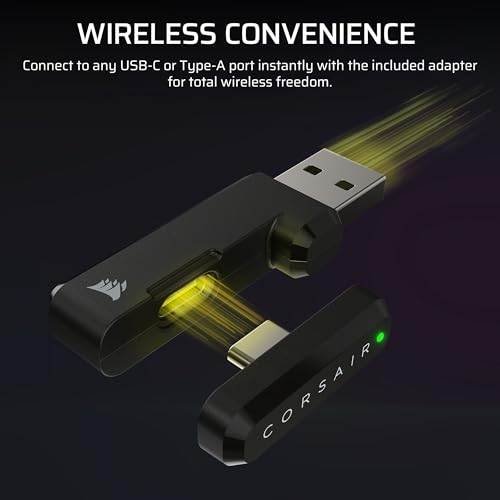 Corsair HS35 v3 Wireless Gaming Headset with Mic – Carbon - image 5