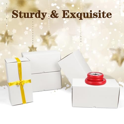 Image of WIFTREY 12x6x6 White Shipping Boxes pack of 15, Corrugated Cardboard Boxes 12 x 6 x 6 for Packaging Small Business, Moving, Mailing