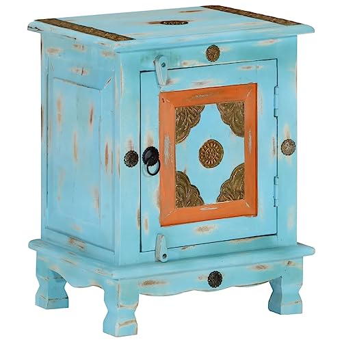 Table de chevet vintage 40cm pour optimiser le rangement des petits espaces