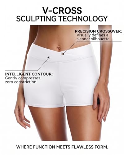 Image of Yonique Womens Swim Shorts Bathing Suits Bottoms Swimsuit Bottoms(Available in Plus)
