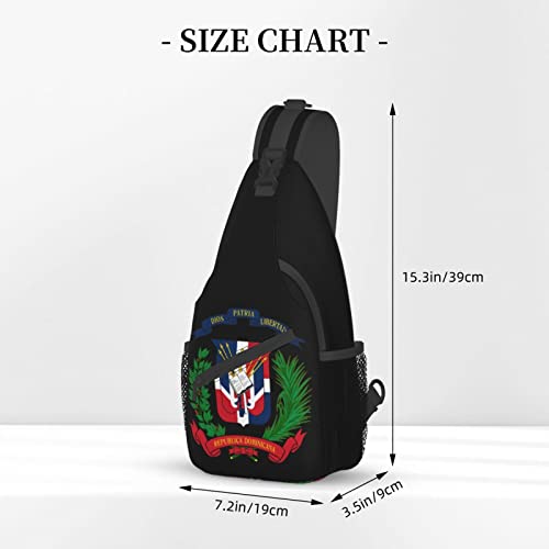 Mochila Sling Universal Negra para Senderismo y Uso Diario miniatura 4