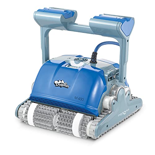 Dolphin Poolreiniger Supreme M4 Robotsauger für Wand und Bodenreinigung, blau