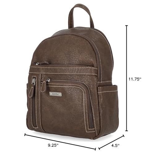 Image of MultiSac Women's Adele Backpack, Chocolate (Austin), One Size