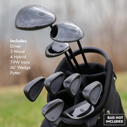 Stix Golf Club Set - Unisex - Black - 9 Set Clubs - Graphite Shafts - Premium Materials, Modern Design, Quality - Image 4