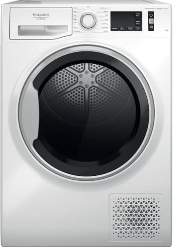 Hotpoint Ariston HPTS 74D BS IT – Asciugatrice 7 Kg A Pompa di Calore, Libera Installazione, Classe C, PetHair Care, Gentle Care, Riduzione Delle Pieghe. 84,6 x 59,7 x 54,5 cm