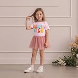 Cousin Crew Shirt for Toddler Boys Girls Cousin Matching Outfits T-Shirt Big Cousin Crewneck Pullover Tee Summer (Pink, 3-4 Years)