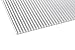 Produktbild Stegplatte 16mm klar Polycarbonat Hohlkammerplatte Doppelstegplatte PC farblos (980x3500mm)
