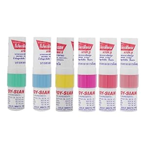 Nuttige Thailand inhalator op basis van kruiden Poy-Sian Mark 2 II olie, dubbele toepassing inhalator ter verlichting van de swingle