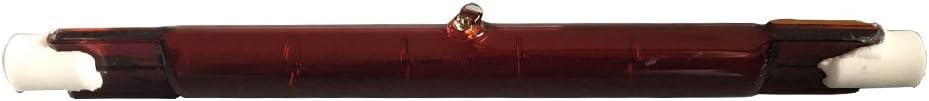 5Pack J118 Infrared Halogen Lamp Bulb 110V 300W R7S Halogen Tube Heating Drying Quartz Tube Glass (300)