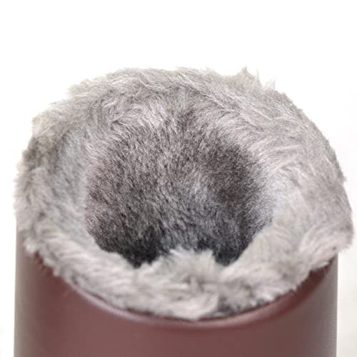 Image of Pack of 2 Plush Lined Eyeglasses Holder Stand Case Glasses Protective Holder for Desks or Nightstands