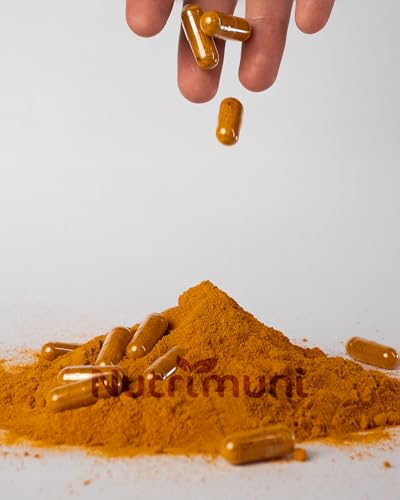 Cúrcuma Pura 120 Cápsulas Gelatina De 600mg (120)