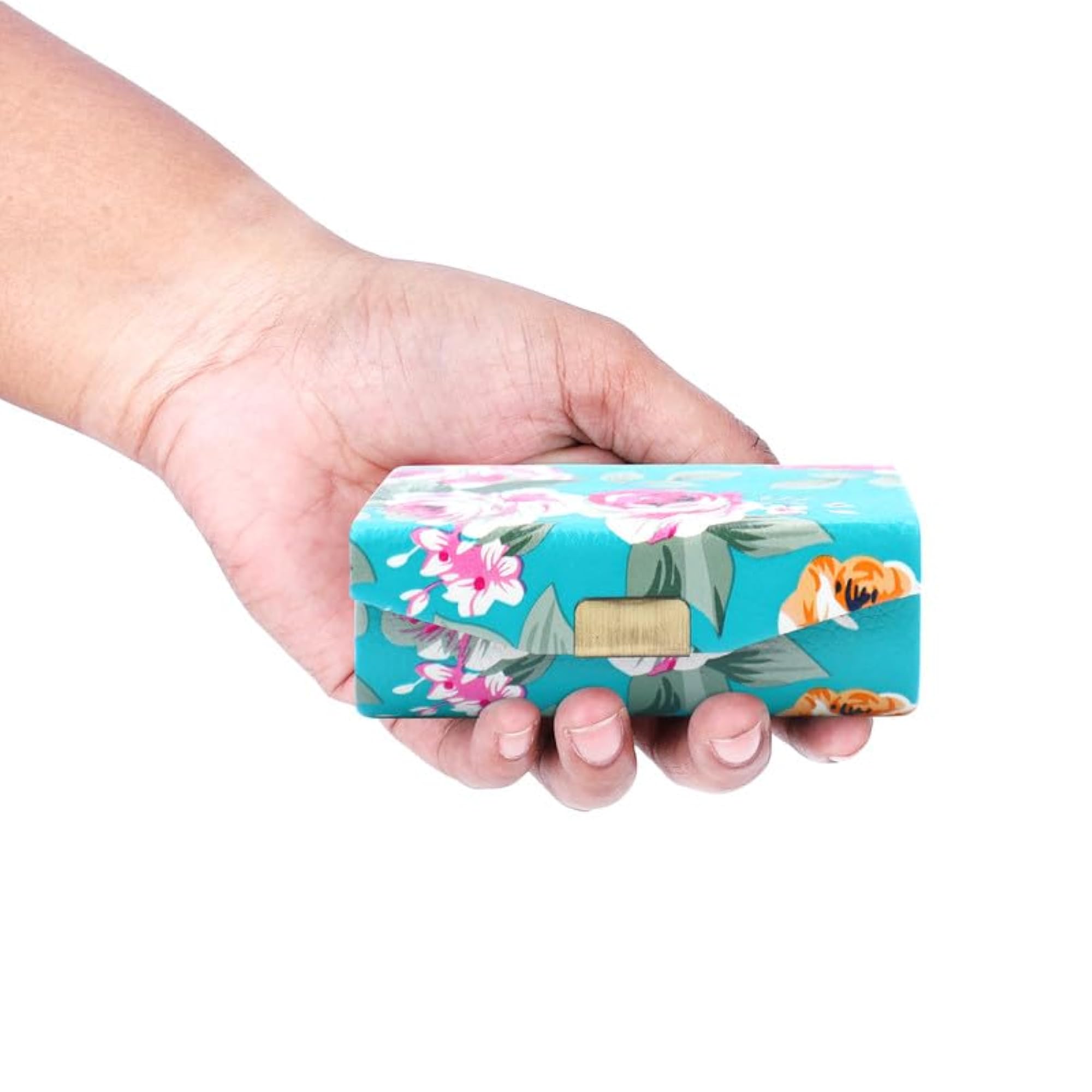 Compact Travel Lipstick Holder Box with Mirror