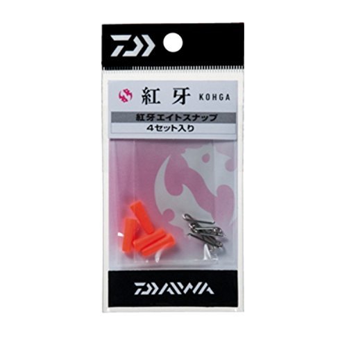 Amazon | ダイワ(DAIWA) タイラバ スナップ 紅牙 エイトスナップ 徳用
