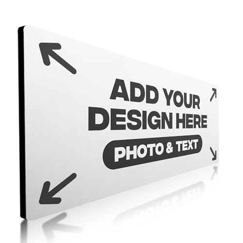 Custom Gaming Mousemat Premium Quality Print Non Slip Base Water Resistant Surface Personalised Desk Pad for Office and Gaming Setup (900x400mm)