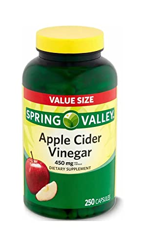 pastillas de vinagre de sidra de manzana Marca Spring Valley