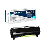 LCL Compatible Toner Cartridge Replacement for Lexmark 50F0HA0 500HA 50F1H00 501H 5K MS310 MS310d...
