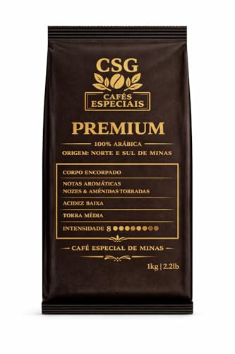 Café Premium Torrado em Grãos 1 Kg