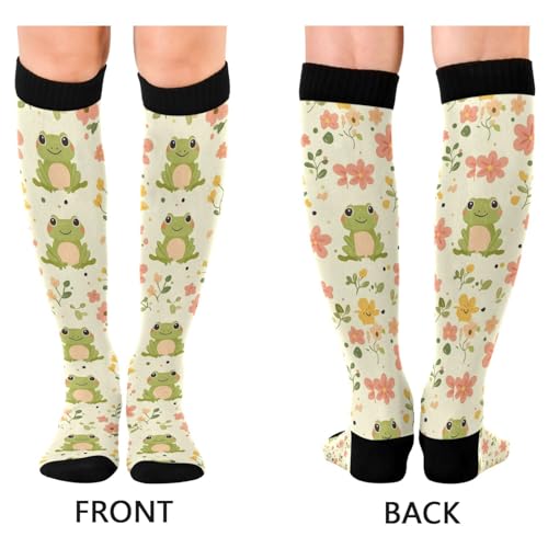 Image of Pigsaly Ceramic Mugs Coffee Cups Womens Knee High Socks Love Compression Socks Athletic Tube Sock Outdoor Sport Socks