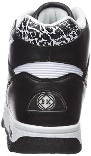 British Knights mens Kings Sl Sneaker, Black/White/El, 8.5 US3