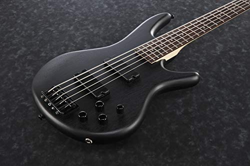 IBANEZ GIO Série E-Bass 5 String – Noir Weathered (GSR205B-WK), pleine taille - Les Beatles, Paul McCartney, John Lennon, RIngo Starr, George Harrison IBANEZ GIO Série E-Bass 5 String - Noir Weathered (GSR205B-WK), pleine taille – Image 4