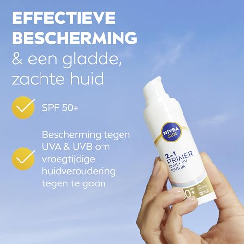 Nivea Sun Face 2-in-1 Primer SPF 50+ Hyaluron – 30 ml - View 6