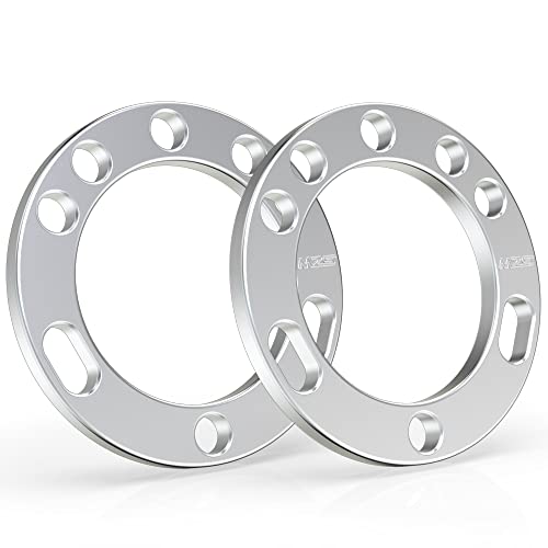 MZS Wheel Spacers, 1/2" Thick 5x4.75 / 5x120.7 5x120 6x120 Wheel Accessories Fit 5lug 6lug SUV Truck Van - Pack of 2