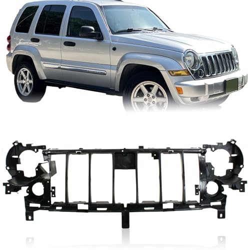 CarPartsDepot Grille Support Grill Bracket Compatible with Jeep Liberty 2005-2007 CH1223101 55156755AF Grille Reinforcement