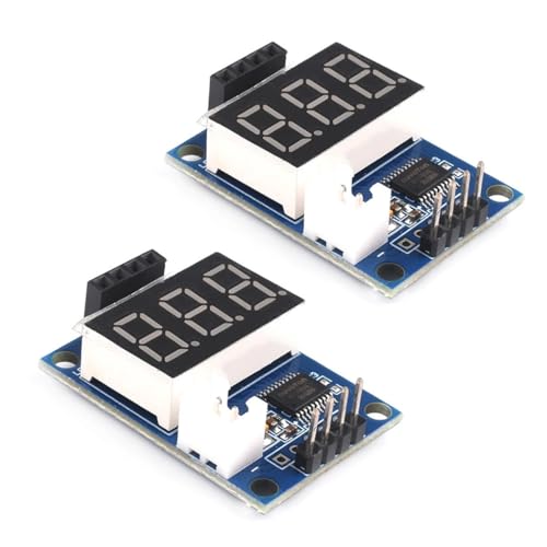 Hailege 2pcs HC-SR04 Ultraschallsensormodul 5V SR04 Ultraschall-Entfernungsmesssensor STM8S103 SR04 Ultraschallwellenerkennungsmodul