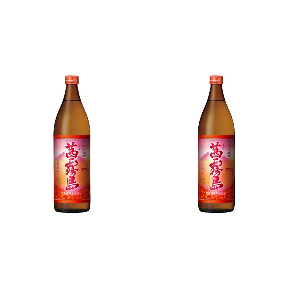 Amazon.co.jp: 霧島酒造 茜霧島 [ 焼酎 25度 宮崎県 900ml ] (× 2