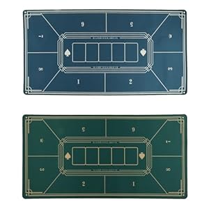 VOCUE Professionelle Spielematte für 6 Spieler