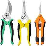 Ensemble de classe de taille professionnelle - Kit d'outils de jardin en acier inoxydable Ergonomic Design