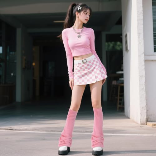 Image of Junely Leg Warmers for Women Kawaii Leg Warmer Baggy Legwarmers