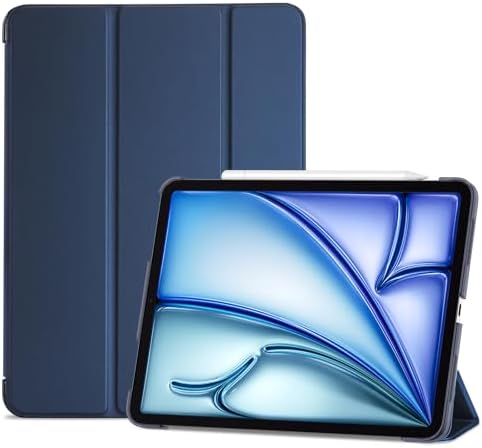 ProCase for iPad Air 11-inch Case M4/M3/M2, Air 5th/4th Gen 10.9,Navy
