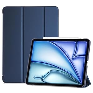 ProCase Hülle für iPad Air 11 Zoll M4/M3/M2 (2026/2025/2024), 11" iPad Air 8./7./6./5/4 Gen 10,9 Zoll (2022/2020) Schutzhülle Case Cover für iPad Air 11 -Navy