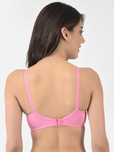 Image of Softline Women's Cotton Rich Wire-Free Non-Padded Encircled Support Bra Combo | Seamless, Breathable & Soft Fabric | Full Coverage & Everyday Comfort (Pack of 2)