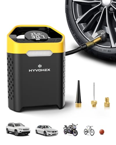 Heavy-Duty 160 PSI Tire Inflator Portable Air Compressor, 1 Min