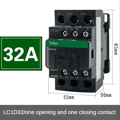 Contacteur tripolaire AC LC1D32 24V pour commande moteur
