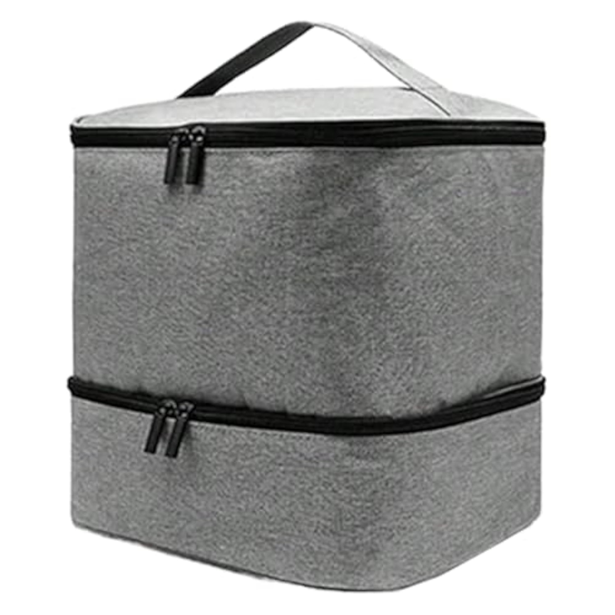 Nail Polish Organizer Case for Art Supplies, Gray