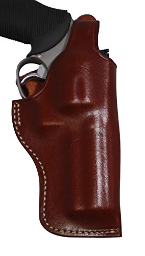 Triple K 19328 196 Carrylite Holster, Walnut Oil, Plain Finish Fits Taurus 444, Raging Bull 4"