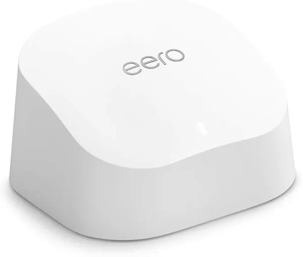 Amazon eero 6 mesh wifi extender - Add up to 1,500 sq. ft. of Wi-Fi 6 coverage to your existing eero mesh wifi network
